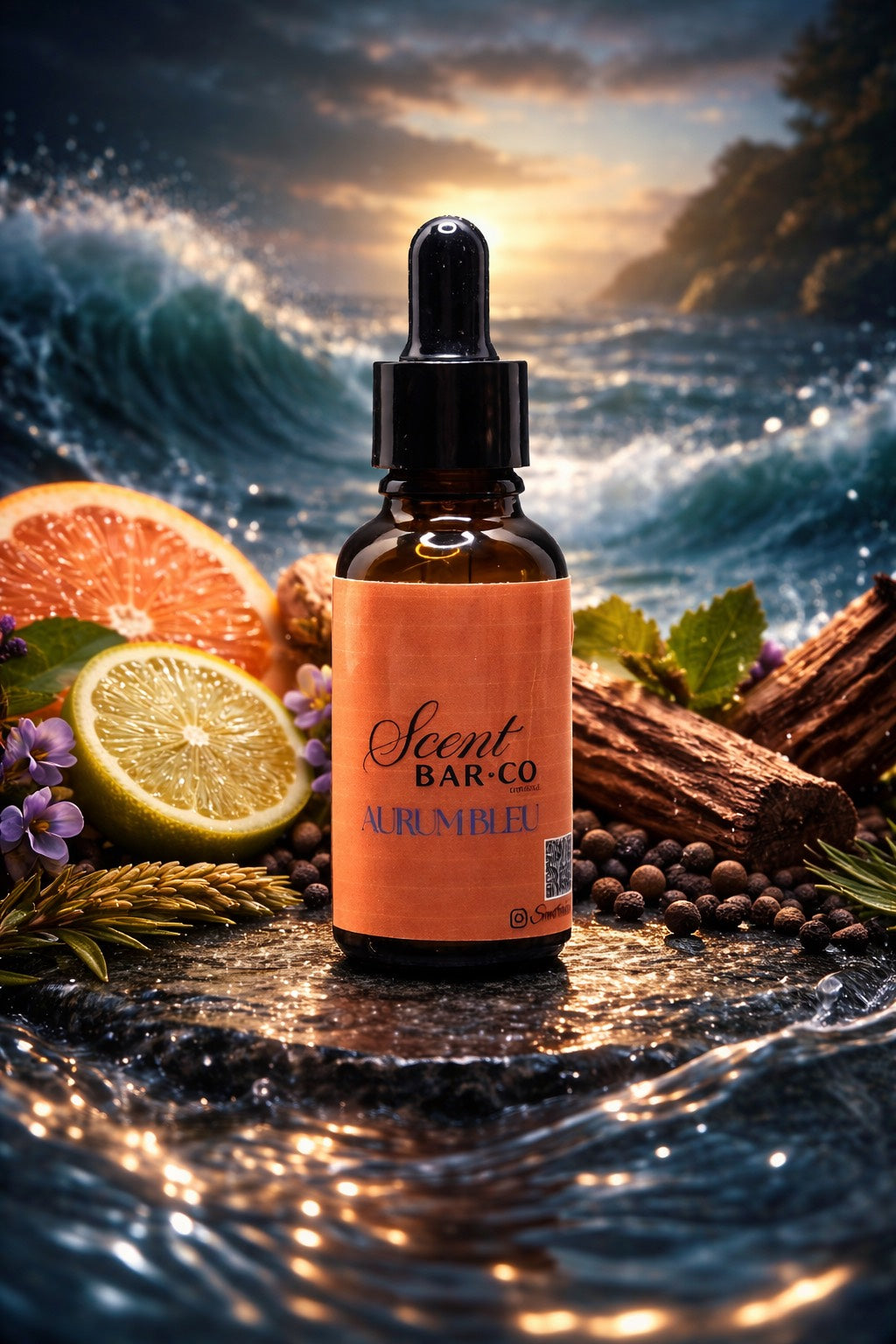 Aurum Bleu Cologne Oil Inspired By Versace Dylan Blue (M)