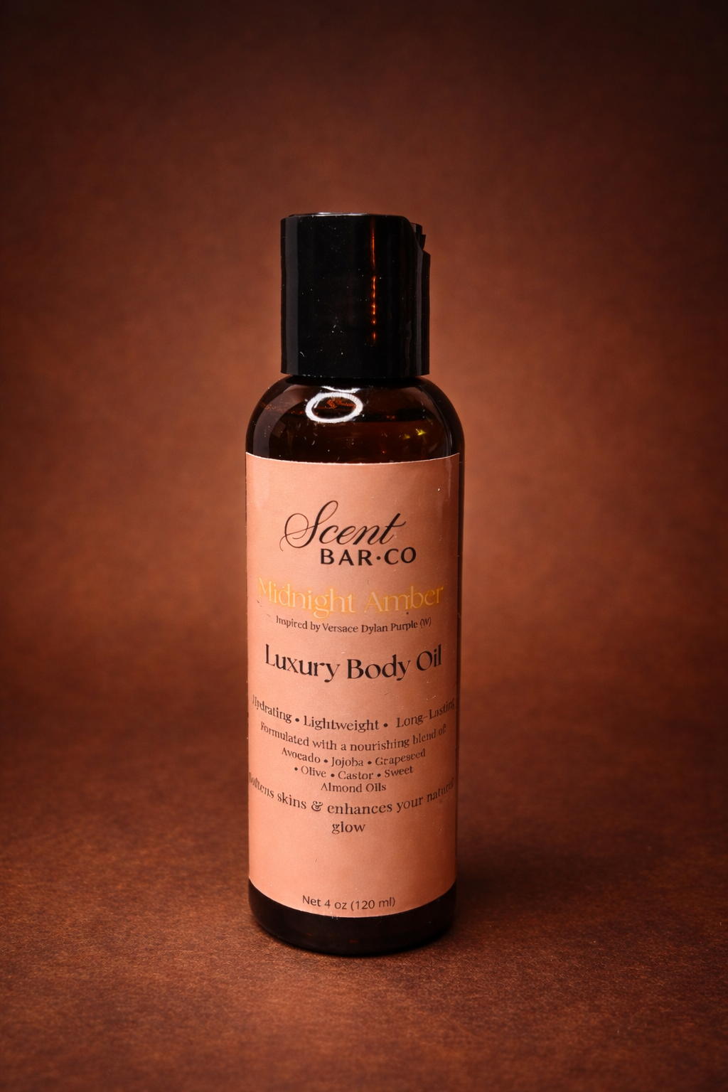 Midnight Amber Body Oil Inspired By Versace Dylan Purple (W)