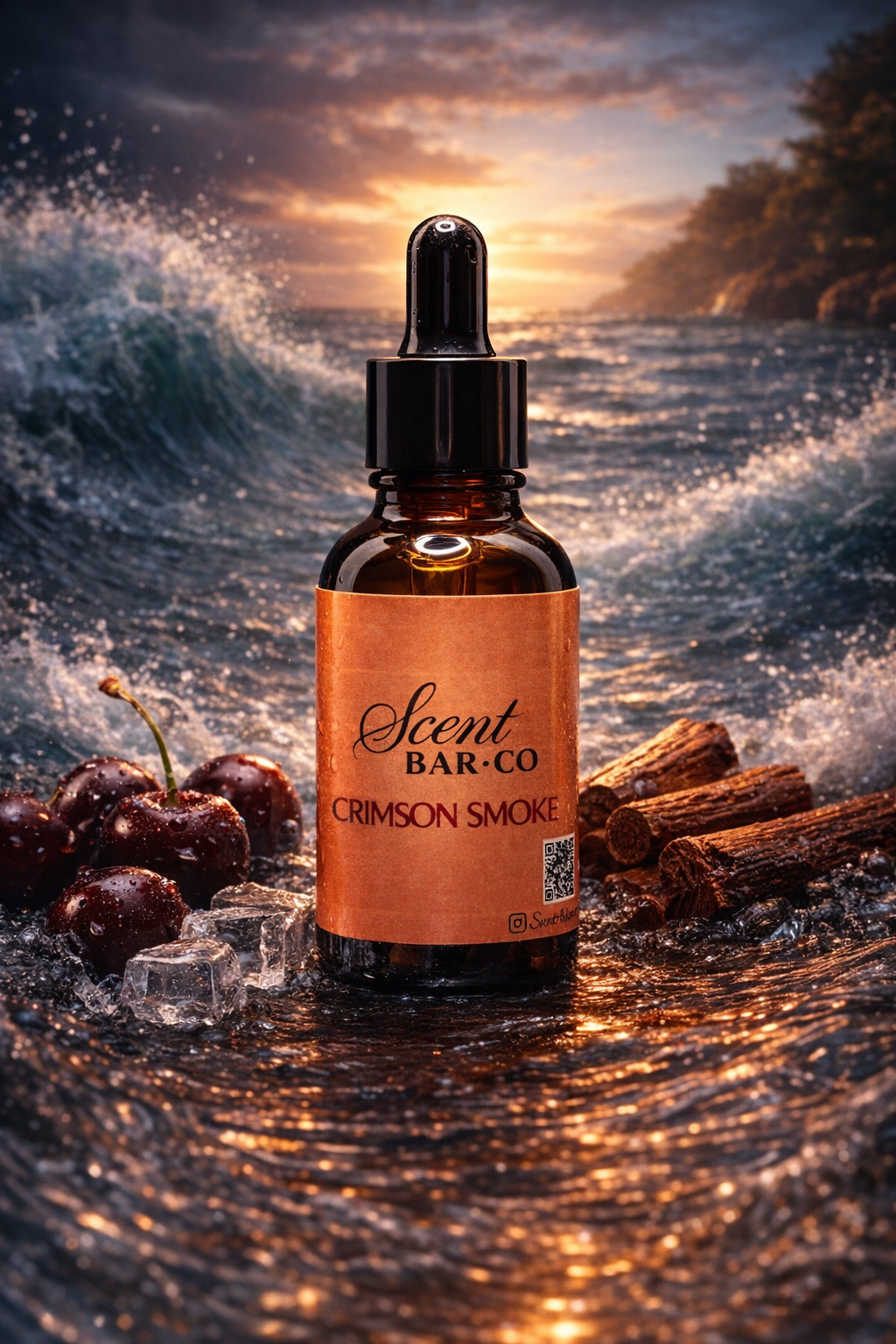 Crimson Smoke Cologne Oil Inspired By Tom Ford Amber Absolute (M)